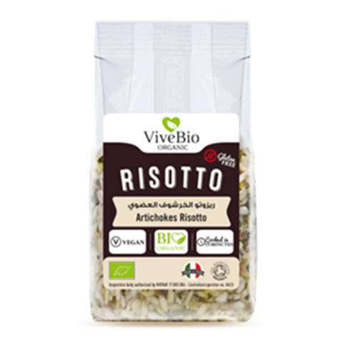 Vive Bio Organic Artichokes Risotto