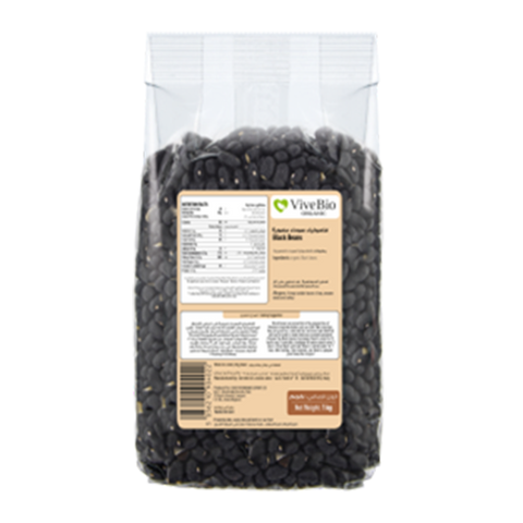 Vive Bio Organic Black beans 1Kg