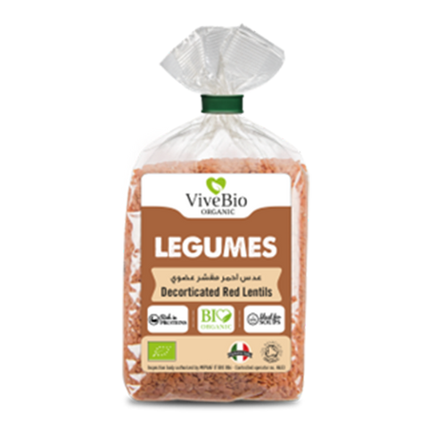 Vive Bio Organic Decorticated Red Lentils