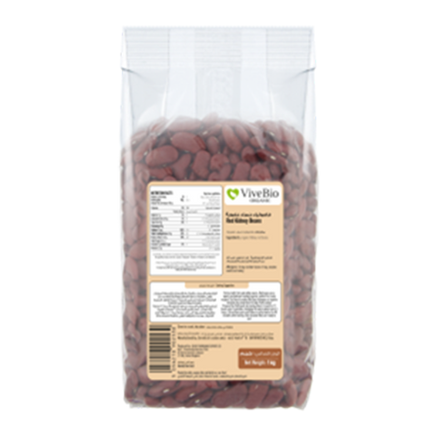 Vive Bio Organic Red Kidney Beans 1Kg