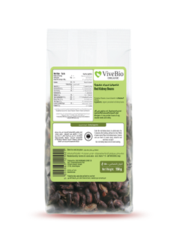 Vive Bio Organic Precooked Red Kidney Beans